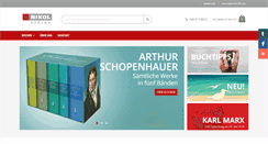 Desktop Screenshot of nikol-verlag.de